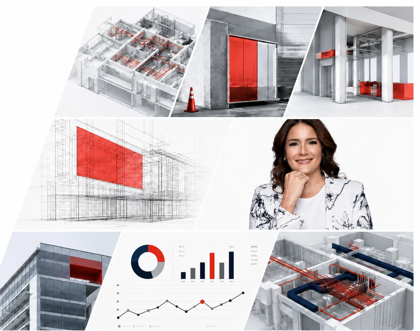 Collage de arquitectura, BIM, analítica y dirección de ARCO